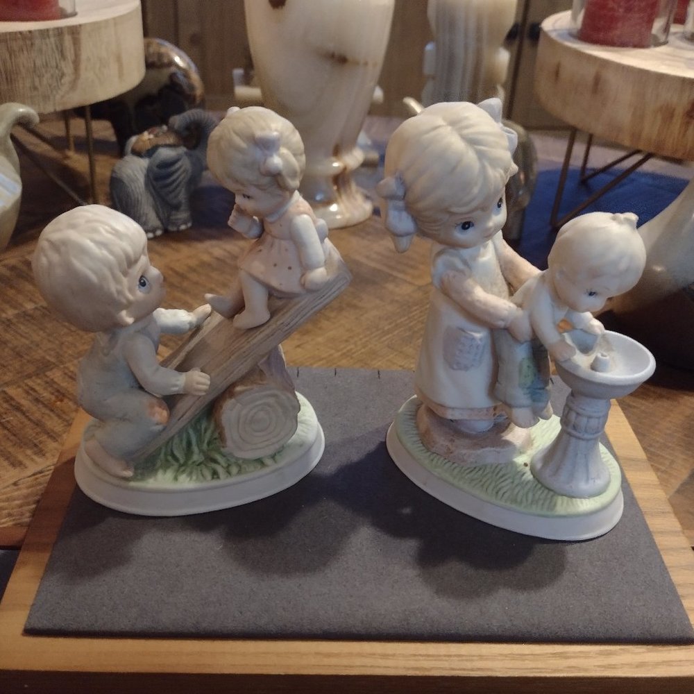 Adorable Vintage Homco Child Figurines